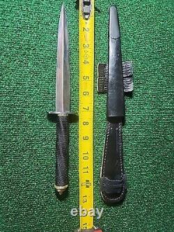 WWII Fairbairn-Sykes fighting knife dagger