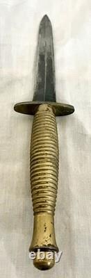 WWII Fairburn-Sykes Dagger Knife British Cammando Combat 10.5 1940s England