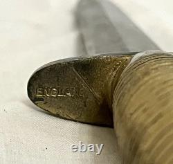 WWII Fairburn-Sykes Dagger Knife British Cammando Combat 10.5 1940s England