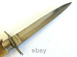 WWII French Trench Boot Combat Dagger Fighting Knife Deer Foot Taxidermy WWI