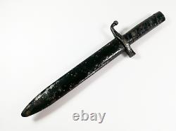 WWII Italian Trench Boot Fighting Dagger Combat Knife 1891 Carcano Bayo Cut Down