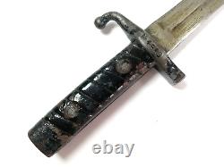 WWII Italian Trench Boot Fighting Dagger Combat Knife 1891 Carcano Bayo Cut Down