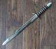 Wwii M3 Style Large Fighting Knife Dagger Custom Theater Made From M1 Bayonet