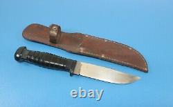 WWII Quality Mark 1 Fighting Utility Bowie Knife Dagger + Sheath Fixed Blade