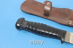 WWII Quality Mark 1 Fighting Utility Bowie Knife Dagger + Sheath Fixed Blade