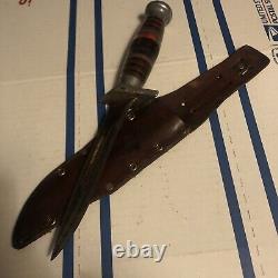 WWII THEATER KNIFE USGI FIGHTING KNIFE USA Dagger WW2