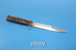 WWII Theatre Style Military Pattern Unmarked Combat Knife Dagger M3 Style