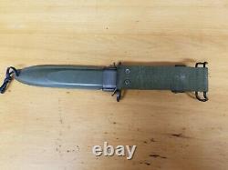WWII US Bayonet for M1 Carbine Camillus Fighting Knife Dagger withUS M8A1