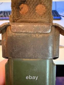 WWII US M3 UTICA Fighting Combat Dagger Military Trench Knife with Flaming Bomb