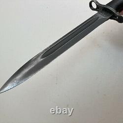 WWII Vintage US AFH M1 Garand Bayonet combat knife dagger with scabbard