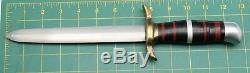 WWII WW2 Custom OOAK Hand Made Theater Trench Combat Fighting Dagger Knife