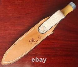 Will Pass Dagger-Micarta, Custom Carl Colson sheath Randall knife craftsman