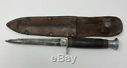 William Rogers Sheffield England I Cut My Way Knife Dagger VINTAGE