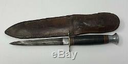 William Rogers Sheffield England I Cut My Way Knife Dagger VINTAGE