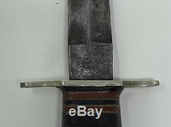 William Rogers Sheffield England I Cut My Way Knife Dagger VINTAGE