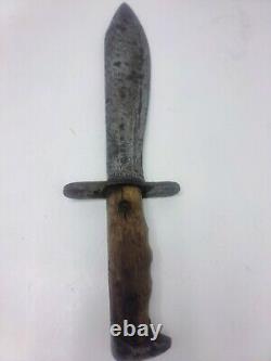 Ww1 Us Army Model 1917 Bolo Knife Fighting Dagger And Scabbard