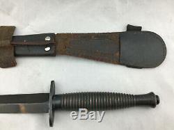 Wwii British Fairbairn Sykes Commando Dagger Fighting Knife England #4