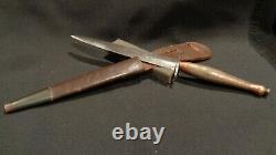 Wwii Fairbairn Sykes Stiletto Dagger J&i Marshall Ww2 F/s Fighting Knife