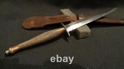 Wwii Fairbairn Sykes Stiletto Dagger J&i Marshall Ww2 F/s Fighting Knife