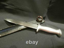 Wwii Ww2 Fighting Knife. Wwii Fighting Knife. 7 1/2 Dagger Blade Exc