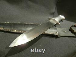 Wwii Ww2 Fighting Knife. Wwii Fighting Knife. 7 1/2 Dagger Blade Exc