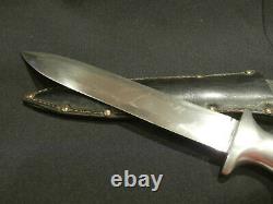 Wwii Ww2 Fighting Knife. Wwii Fighting Knife. 7 1/2 Dagger Blade Exc