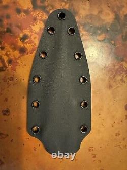 Zu Bladeworx Ultralight Combat Dagger Custom Leather Holster & Handle Wrap
