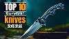 10 Meilleurs Couteaux De Survie Ultimes De 2025 : Guide D'achat