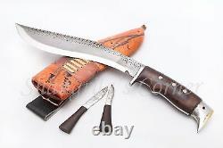 10 Siropate Blade Gurkha Khukuri Couteau Dagger Népalais Full Tang