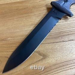 12 USA Chris R S35V Couteau de chasse de survie en plein air Couteau tactique Bowie