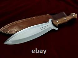13 Couteau de Combat Dague SMATCHET en Acier Outil D2 Plein Tang Fait Main SEO HRG