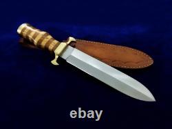 14 Couteau de Combat Bowie en Acier D2 Fait Main Personnalisé pour la Chasse et le Camping SEO