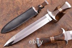 16 Dagues de combat en acier D2 poli miroir sur mesure