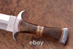 16 Dagues de combat en acier D2 poli miroir sur mesure
