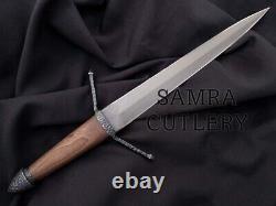 19 Pouces Sword Custom Handmade D2 En Acier Danger Knife+sheath