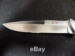 1980 Al Mar Modèle 3005,6 Sere Fighting Couteau Dague Micarta Poignée Pristine Co
