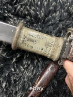 (2) Art de tranchée, couteaux militaires roumains vintage, couteau de combat antique, dague AK
