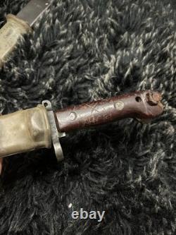 (2) Art de tranchée, couteaux militaires roumains vintage, couteau de combat antique, dague AK