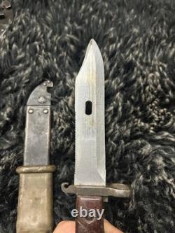 (2) Art de tranchée, couteaux militaires roumains vintage, couteau de combat antique, dague AK