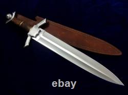 25 Couteau Bowie de chasse large en acier D2 fait à la main personnalisé SEO