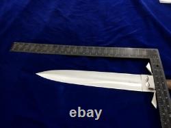 25 Couteau Bowie de chasse large en acier D2 fait à la main personnalisé SEO