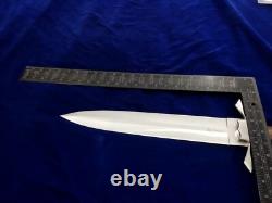 25 Couteau Bowie de chasse large en acier D2 fait à la main personnalisé SEO