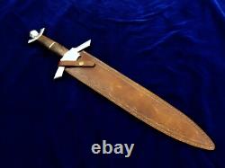 25 Couteau Bowie de chasse large en acier D2 fait à la main personnalisé SEO