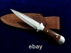 6.4 Couteau de combat Dague EDC robuste en acier D2 fait main avec lame fixe SEO