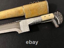 Afghan Pesh-kabz Dagger/middle Eastern Fighting Knife/choora/early-20th Century