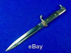 Allemand Allemagne Ww2 Robe Dagger Fighting Couteau Fourreau