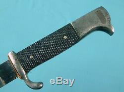 Allemand Allemagne Ww2 Robe Dagger Fighting Couteau W Fourreau