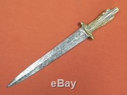 Antique 18 Siècle France Français Ou L'anglais Britannique Fighting Knife Dagger