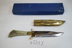 Antique Militaire De Grade En Acier Kintex Main Made Grand Couteau Militaire Dagger