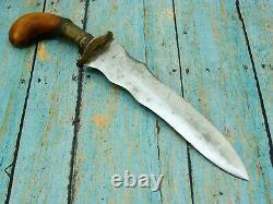 Antique Philippine Mindanao Moro Kris Punal Islamic Fighting Dagger Couteau Couteaux